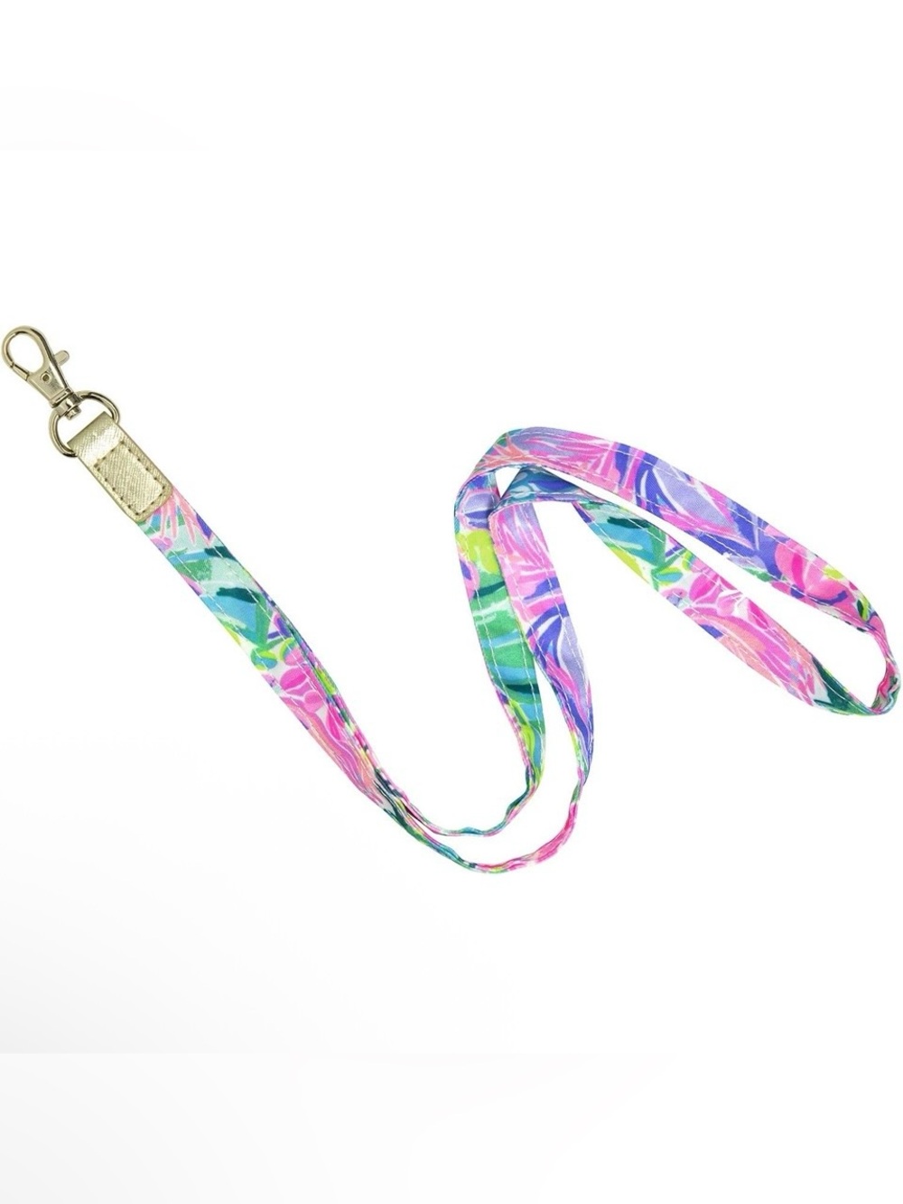 Lilly Pulitzer Cute Lanyard for ID Badges and Keys, Womens Lanyard Keychain